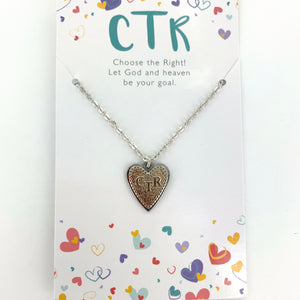 CTR Heart Necklace - Two Tone